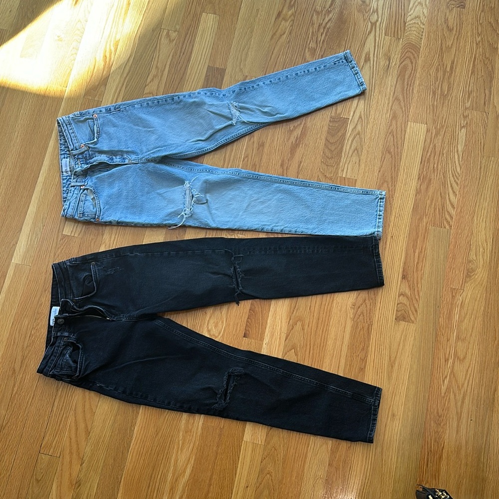 Women’s Zara jeans, two pairs